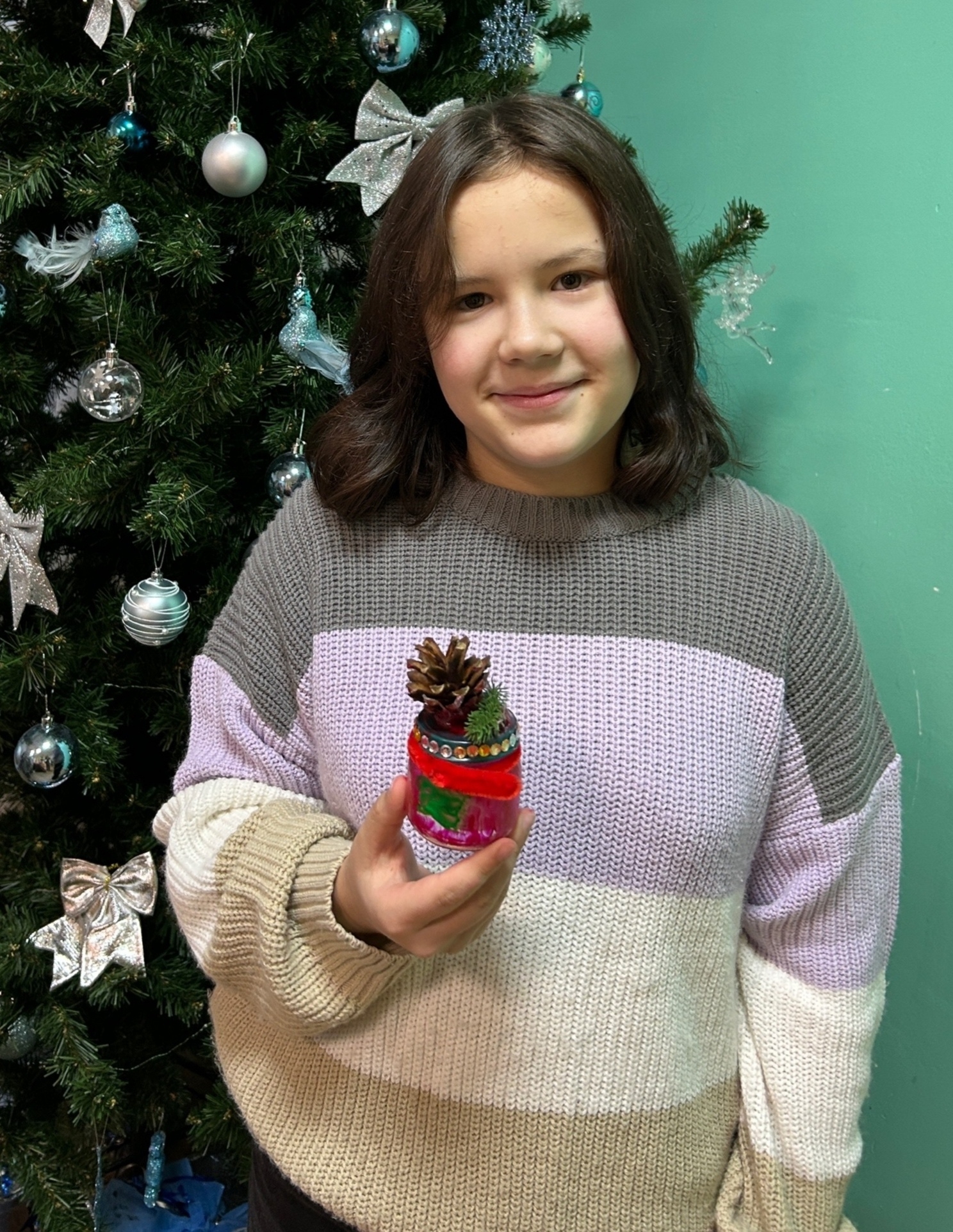 Мастер - класс «Новогодние свечи»