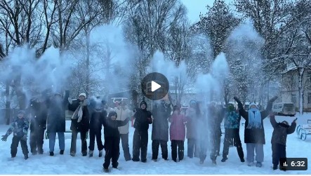 Видеоотчет о праздничных днях с волонтерами!