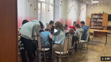 Видеоотчет о праздничных днях с волонтерами!